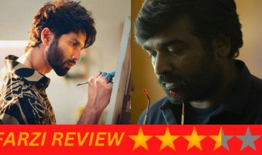 Farzi Review : Shahid Kapoor Looks Showy And Vijay Sethupathi Sets The Bar High