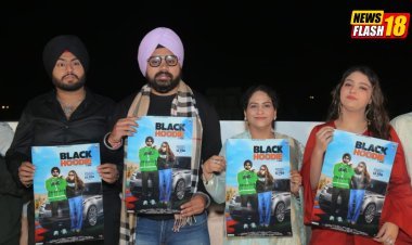 J Jazz Launched Her Debut Punjabi Song “Black Hoodie”