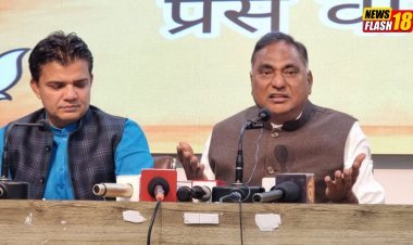 Ramvir Singh Bidhuri's Press Conference Statement From February 14 2023, As The Opposition Leader In The Delhi Assembly