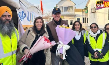 New Jersey Governor Phil Murphy And The First Lady Visit Ukraine with United Sikhs and Applaud Relief Efforts