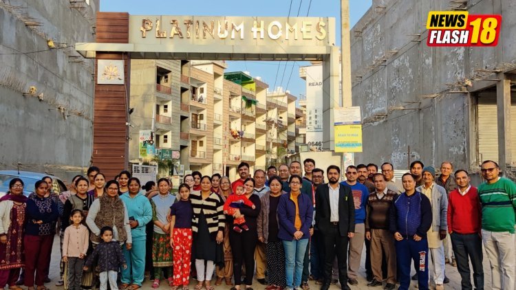 प्लेटिनम होम्स निवासी सोसाइटी को बदनाम करने वालों के खिलाफ हुए एकजुट, थाने में शिकायत दर्ज, अब कोर्ट केस की तैयारी