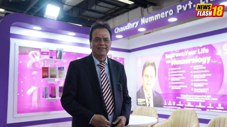 Dr. J.C. Chaudhry A Well-Known Numerologist, Takes Part In "Nakshatra 2023" in Pragati Maidan in New Delhi