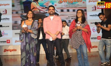 Kapil Sharma, Shahana Goswami, and Director Nandita Das Are Greeted Warmly At Chitkara University For Zwigato Movie Promotion
