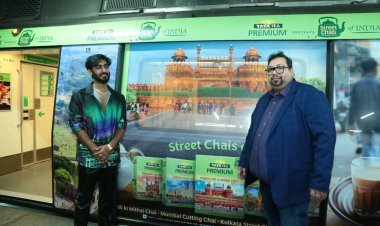 Tata Consumer Products introduces Tata Tea Premium Street Chais of India at the Delhi Metro, The City's Lifeline.