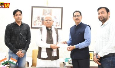 Sandeep Passey, MD Of Intersoft Data Labs, Donates Rs 20 Lakh To The CM Haryana CSR Fund