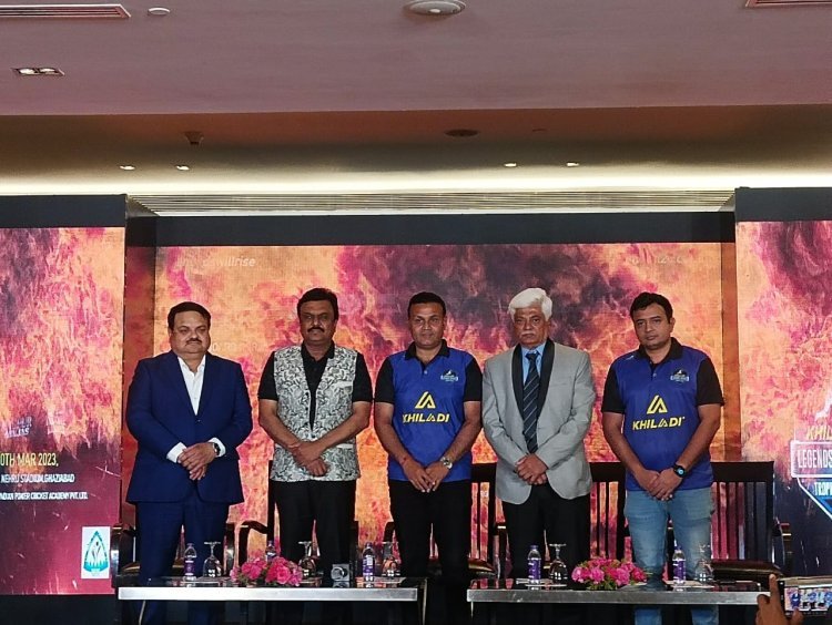 KhiladiX Legends Cricket Trophy's Inaugural Event Is Launched In New Delhi