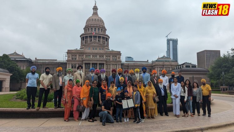 United Sikhs Celebrates Vaisakhi Recognition At Texas State Capitol, Honoring Sikh Contributions And Sovereignty