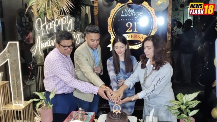 Tress Lounge Salon, Chandigarh Marks 21st Anniversary With B Praak And Tania, A Celebration Of Success