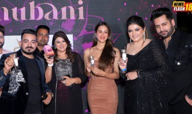 Sonam Bajwa Unveils RAWLS Fragrance At Khubanu Delhi In A Grand Launch Event