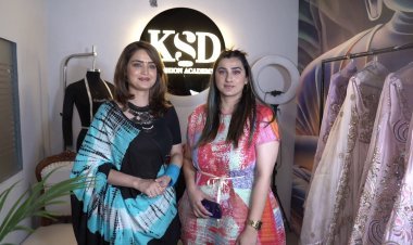 Kiren Sandhu's "KSD Fashion Academy" Inaugurated By Punjabi beauty Aarushi Sharma