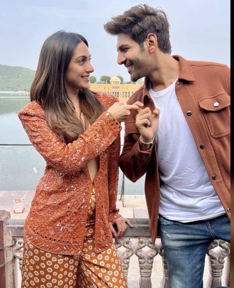 'Satyaprem Ki Katha' Movie Promotion Began In Jaipur With Kartik Aaryan & Kiara Advani