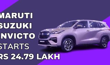 Maruti Suzuki Invicto Launched Most Expensive MPV In India with prices starting at Rs. 24.79 lakh