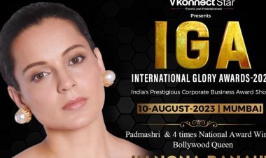 Kangana Ranaut Chief Guest At "International Glory Awards" On 10th August 2023