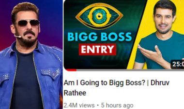 Bigg Boss OTT 2: Dhruv Rathee SHOCKING STATEMENT On His Wild Card Entry  In Bigg Boss!