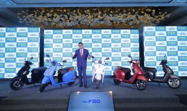 Godawari Electric Motors Enters EV Two-Wheeler Domain, Debuts Eblu Feo, India's Inaugural Family E-Scooter
