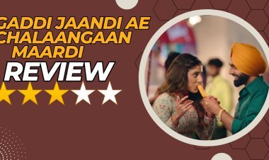 Gaddi Jaandi Ae Chalaangaan Maardi Review: Ammy Virk & Binnu Dhillon's Comeback Offers Stale Humor With Predictable Twists