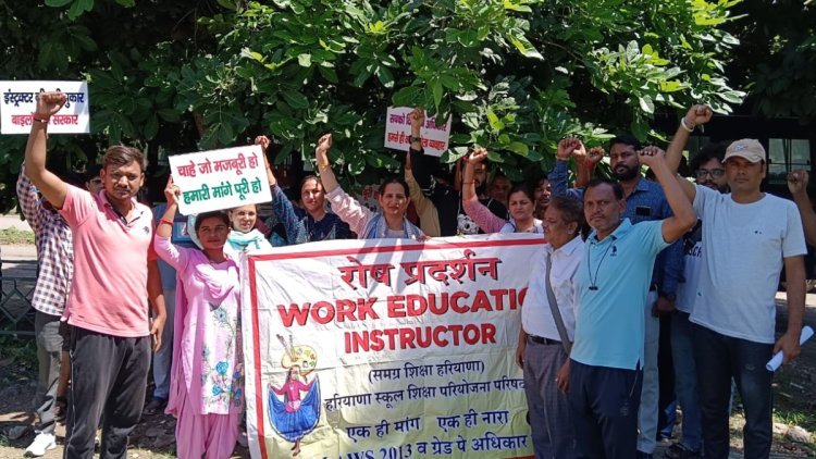 Work Education Instructors Unheard Demands Lead To Peaceful Protest Arrest