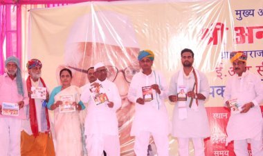 Anna Hazare Partners With Ramniwas Meena To Strengthen The Eastern Rajasthan Canal Project's Implementation For Water Access