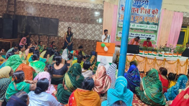 Mandawali Children Hosted A Spiritual Seminar, Attracting Hundreds From The Local Community To Participate