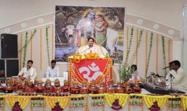 Shrimad Bhagwat Katha Gyan Yagya Commences At Sanatan Dharma Sabha's Satsang Bhawan In Chandigarh