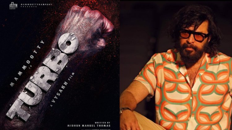 Mammootty's Fifth Film, 'Turbo,' Unveils Its Title Poster, Creating A Buzz Of Excitement In Cinema