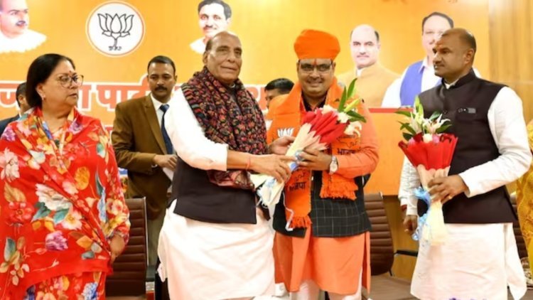 Chief Minister In Rajasthan Announced: Bhajan Lal Sharma Declared, Marking A Pivotal Moment In State Leadership