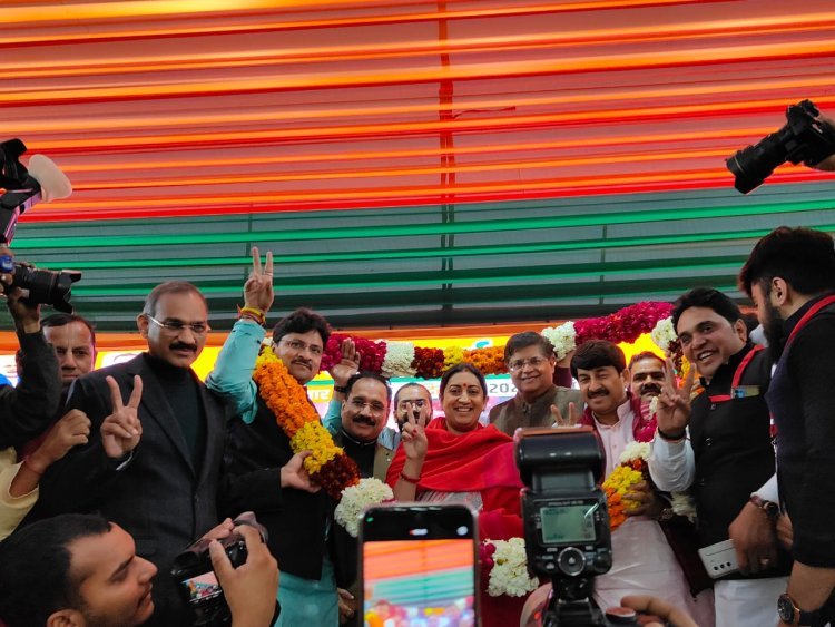 Delhi BJP's Grand Karyakarta Sangam: A Show Of Unity And Enthusiasm