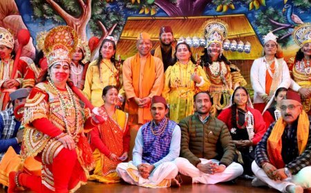 CM Yogi Hails Uttarakhand's Inspiring Ramlila Featuring Motherly Powers Invites Artists To Deepotsav Program