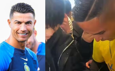 Fake Cristiano Ronaldo Draws Crowd In China For Autographs, Video Gains Viral Attention & Amusement