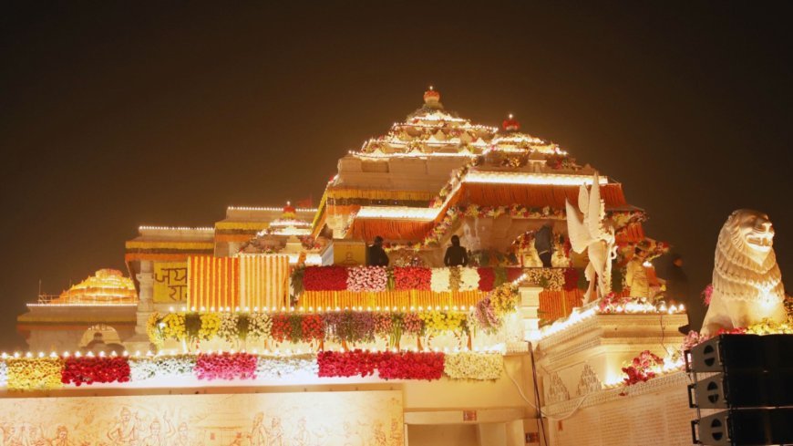 Ramotsav 2024: Honorable Chief Minister Reviews Temple Preparations in the Sacred Site Area
