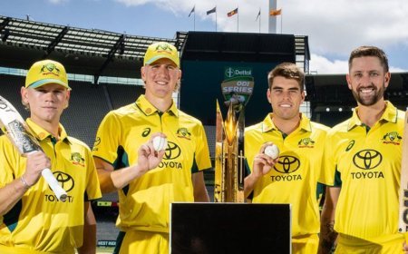 Australia Sweeps ODI Series 3-0, Seals Win with 8-Wicket Victory Against West Indies