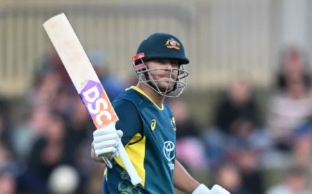 David Warner's Dynamic Half-Century Shakes Windies In Intense 415-Run  Showdown