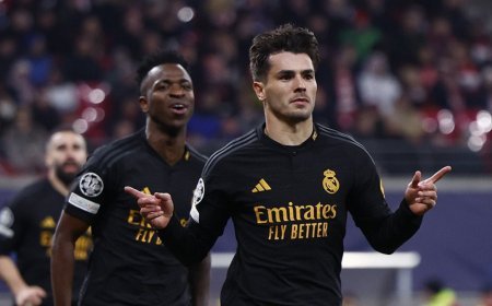 Real Madrid Triumphs With Brahim Diaz's Sensational Solo Goal, Securing A 1-0 Victory Against RB Leipzig