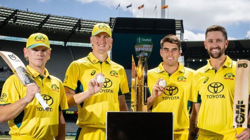 Australia Sweeps ODI Series 3-0, Seals Win with 8-Wicket Victory Against West Indies