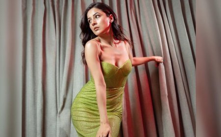 Shehnaaz Gill Stuns Fans In Mesmerizing Green Midi Dress, Captivating With Her Exquisite Appearance