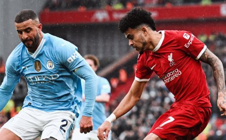 Liverpool, Manchester City Draw In Epic Anfield Clash, Settling For A Share Of The Spoils