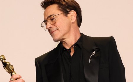 Robert Downey Jr. Triumphs With Best Supporting Actor Oscar Win For 'Oppenheimer'