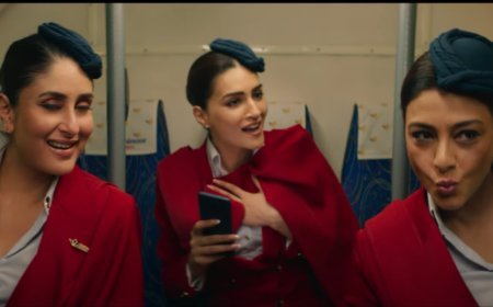 Crew Trailer Review: Kareena, Tabu & Kriti Shine In A Promising Blend Of Comedy And Suspense!