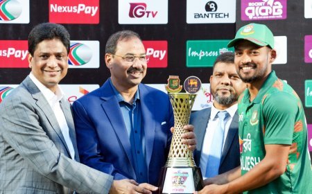 Bangladesh Seals Series 2-1 With Thrilling 3rd ODI Win, Defeating Sri Lanka By 4 Wickets