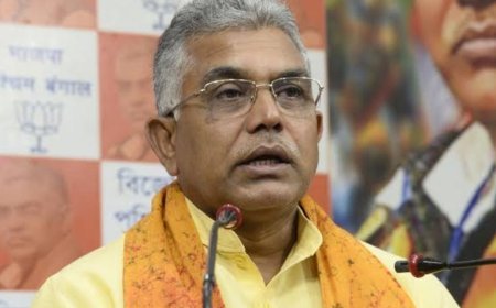 Dilip Ghosh Faces Case Over 'Who's Your Father' Remark Against Mamata Banerjee