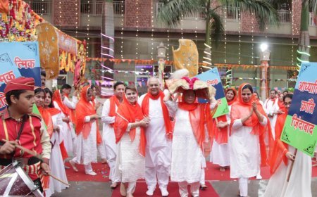 Ram Navami Celebrated With Massive Parade On The Eve Of Yagya Mahotsav