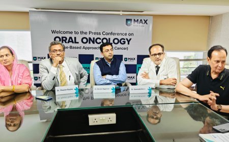 Max Hospital Doctors Help 53-Year-Old in Overcoming Oral Cancer Four Times, Emphasizing The Need For Early Detection And Quick Intervention