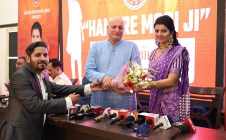 Hamare Modiji Song Launch By Haripriyaa Bharggav  Honoring Prime Minister Modi