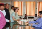 Kangana Ranaut Submits Nomination For Mandi Seat In Himachal Pradesh's Elections