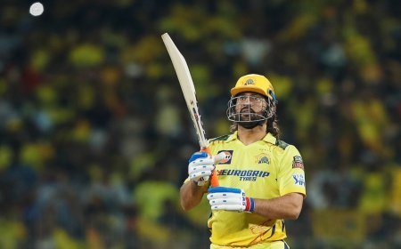 MS Dhoni Was Out For A Golden Duck At No. 9 As CSK Won By 28 Runs Against PBKS