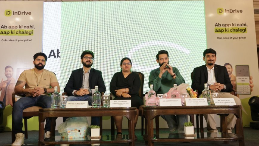 inDrive  Appoints Vikrant Massey  As The Brand Ambassador Of India Ahead Of Their Future Endeavours
