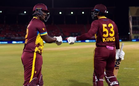 ICC T20 World Cup: West Indies Win By 134 Runs Against Uganda