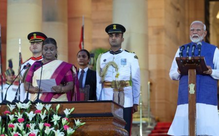 Narendra Modi Takes Oath To Become Prime Minister Of India For The Third Time