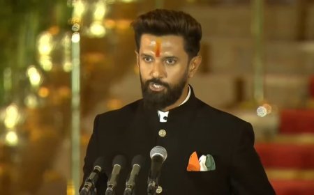Chirag Paswan Describes His induction As Union Minister As A Huge Responsibility