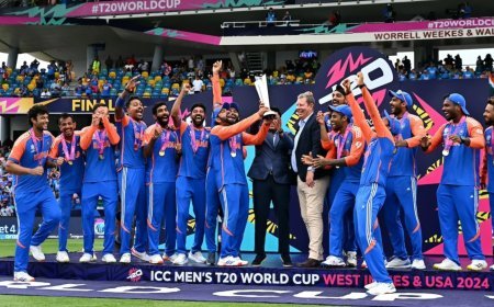 India Wins The ICC T20 World Cup After A Nail-Biting Clash Against South Africa